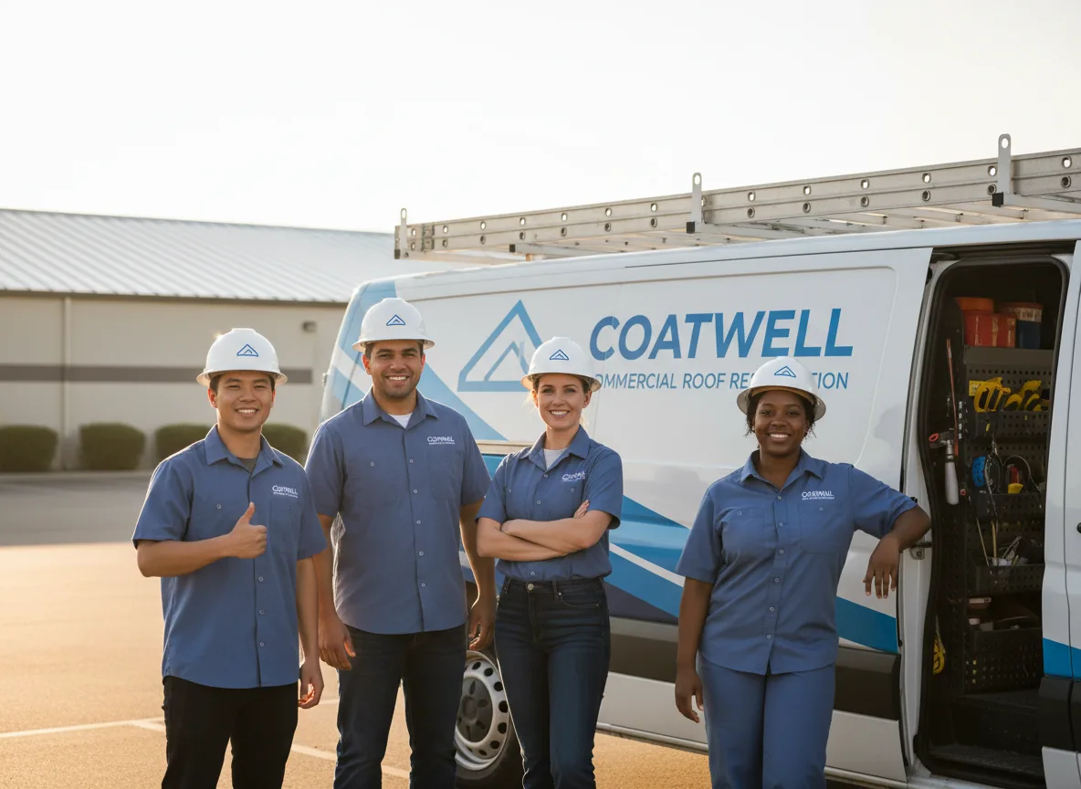 Commercial roof coating company in Washburn, IL